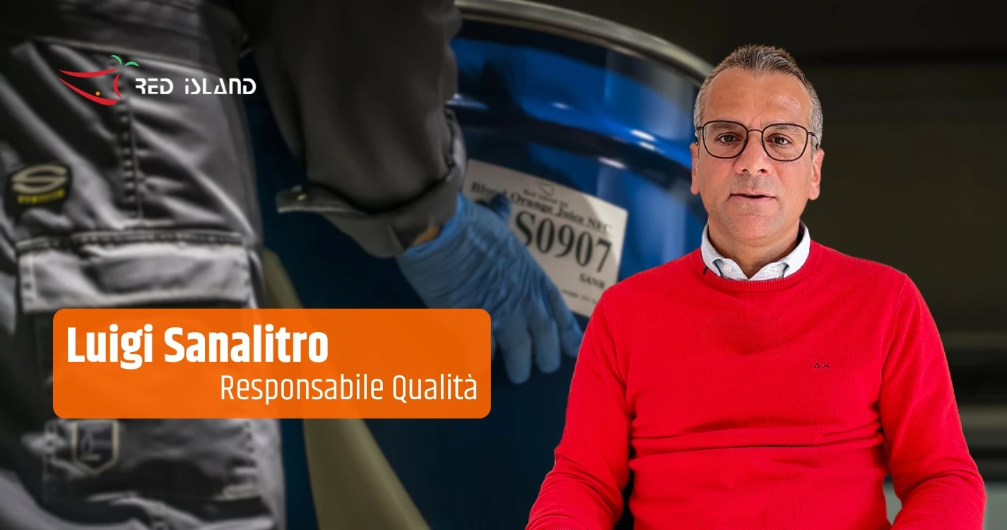 Luigi Sanalitro Responsabile qualita Red Island