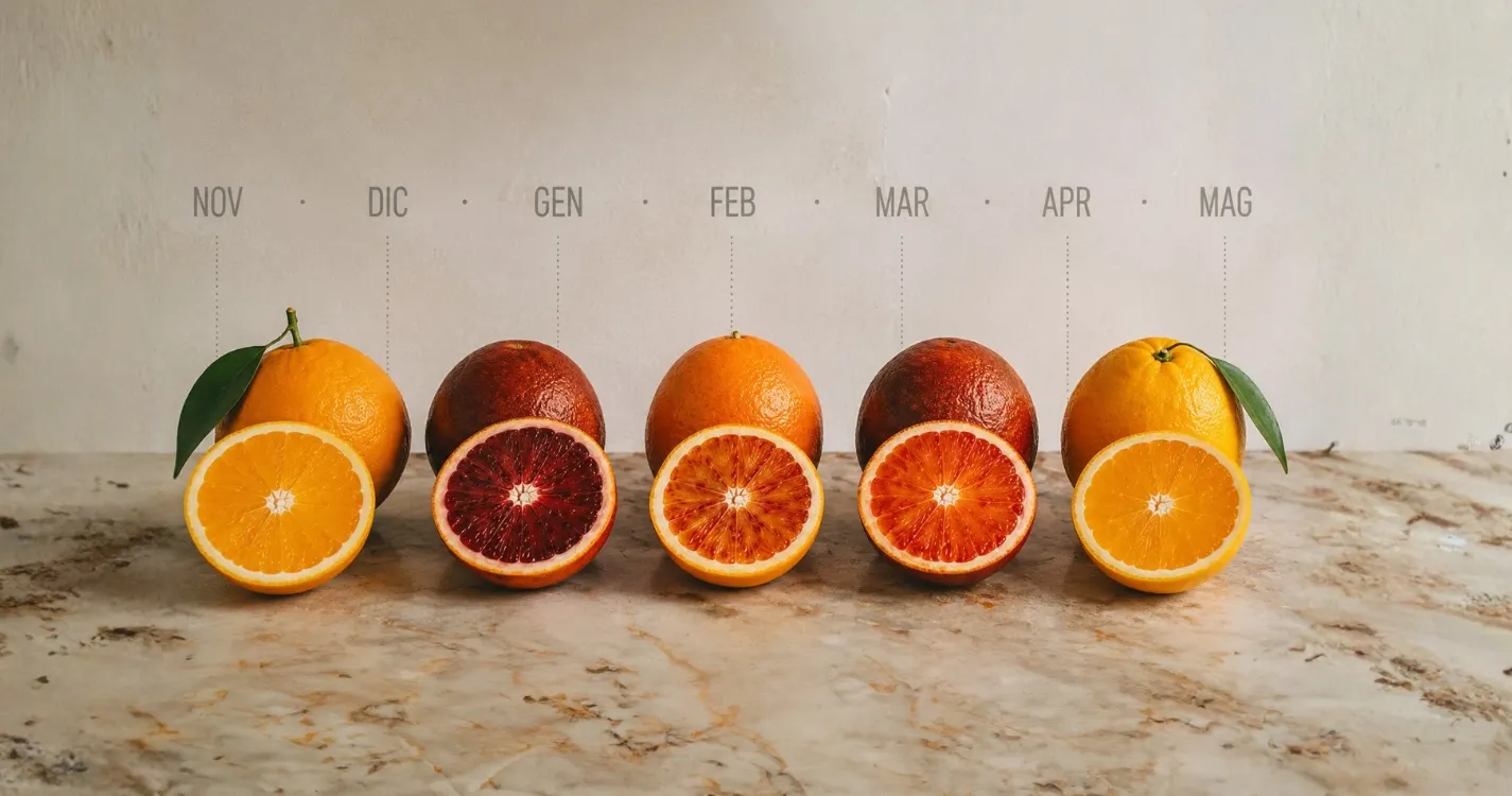 calendario produzione arance