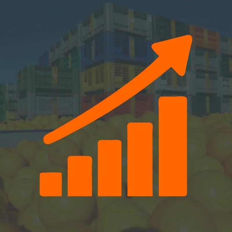 Grafica cresita | Red Island